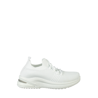 Παιδικά Αθλητικά Παπούτσια, Παιδικά αθλητικά παπούτσια  λευκά από ύφασμα Fantase - Kalapod.gr